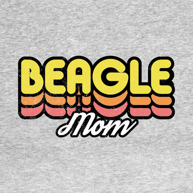 Retro Beagle Mom by rojakdesigns